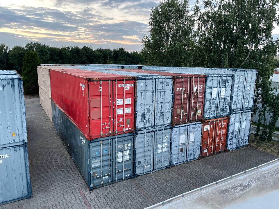 40ft High Cube Hochseecontainer Lager 12x2,89m Materialcontainer in Freiburg im Breisgau