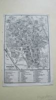 Augsburg alter Stadtplan antik mit Gasthöfe Kasernen u.a. 1:20000 Bayern - Ichenhausen Vorschau