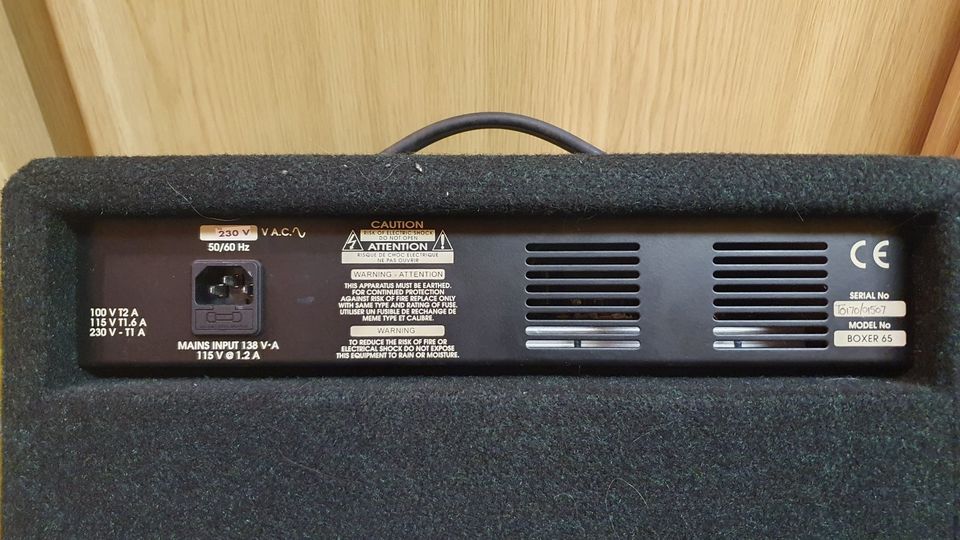 TRACE ELLIOT Boxer 65 Verstärker Bass Combo Amplifier Musik in Schönwald Oberfr.