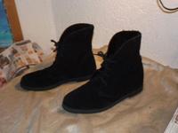 Cypres Stiefeletten 39 Leder schwarz CYPRES Winterstiefel schwarz Hessen - Schotten Vorschau