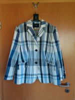 Leichter Blazer blau und creme kariert Gr.44 Basler Black lable Dortmund - Wellinghofen Vorschau