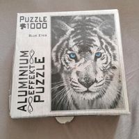 Puzzle Tiger Silber metallic 1000 Teile Bayern - Villenbach Vorschau