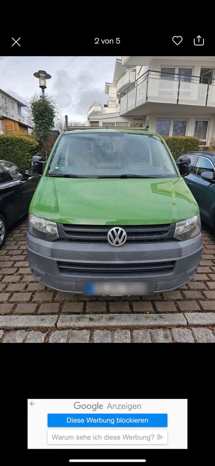 VW Pritsche Wagen T5 in Filderstadt
