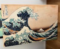Gemälde Welle von Katsushika Hokusai 120x80 Frankfurt am Main - Ginnheim Vorschau