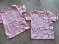 Zwei T-Shirts Set für Mädchen Zwillinge Gr. 62 Niedersachsen - Göttingen Vorschau