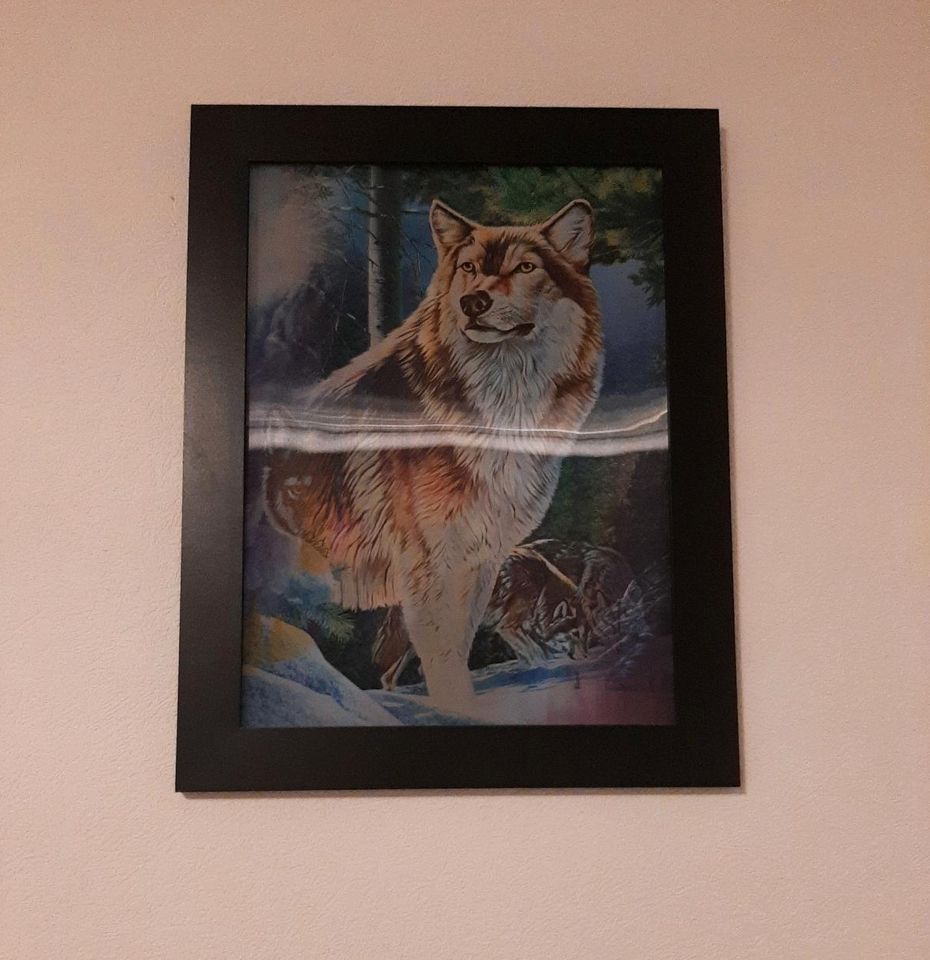 3D Wolfsbild in Uelzen