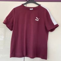 PUMA T-Shirt weinrot Leipzig - Engelsdorf Vorschau