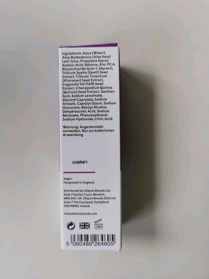 Q+A Azelainsäure Serum in Vögelsen