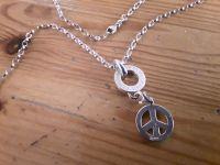 Silberkette Thomas Sabo 925 70 cm 3 mm mit Peace Charm Bayern - Rötz Vorschau