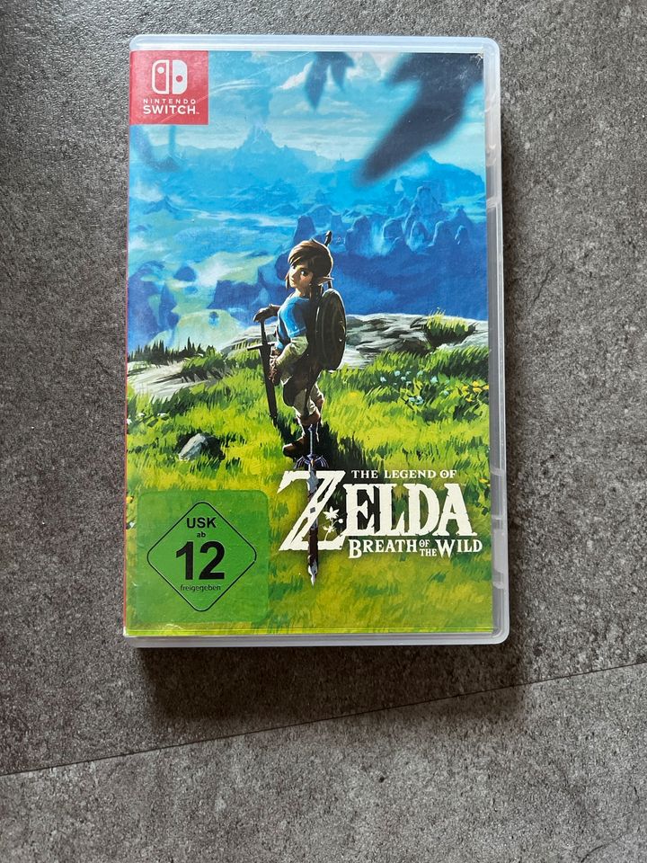 Nintendo Switch Zelda Breath of the Wild Spiel in Haldensleben