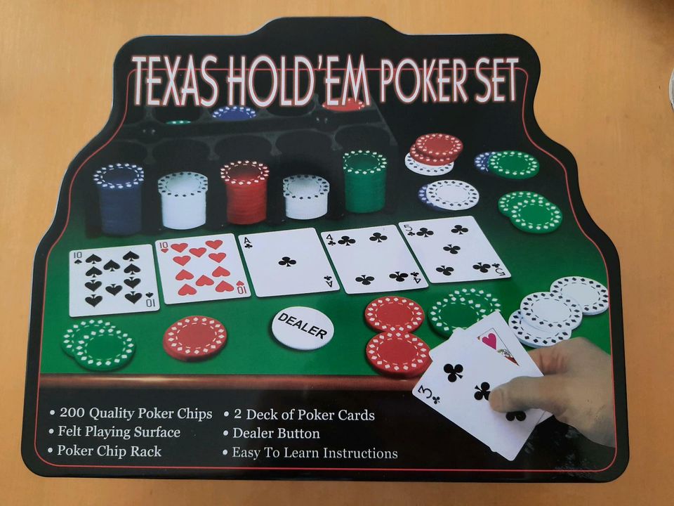 Texas Hold'em Poker Set in Weil am Rhein