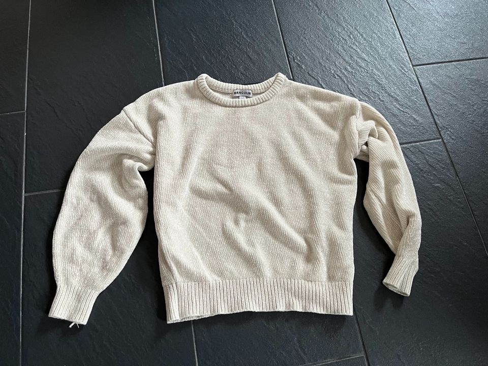 Manguun Pullover beige 164 flauschig weich in Rottenburg am Neckar