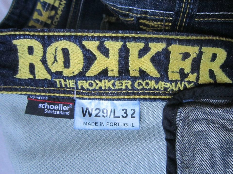 Rokker Motorrad Kevlarjeans The Lady Damen Gr.29/32 +T-SHIRT in Monheim am Rhein