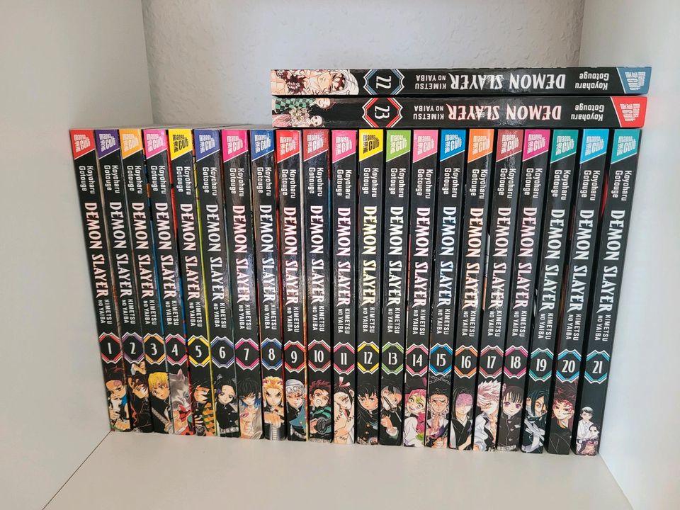 Manga Demon Slayer komplett 1-23 in Ummendorf