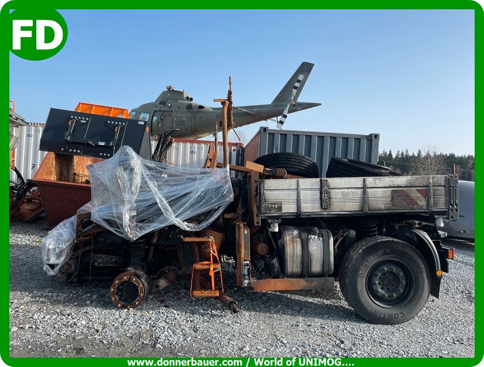 Ankauf von Unfall Unimog / MB Trac / Unimog Ankauf in Hinterschmiding