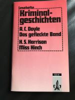 Lesehefte Kriminalgeschichten A.C. Doyle H.S. Harrison Baden-Württemberg - Ehningen Vorschau