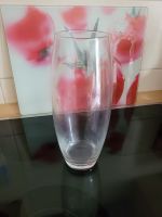 hohe Blumenvase aus Glas / Höhe 26 cm (nie benutzt) Nordrhein-Westfalen - Paderborn Vorschau