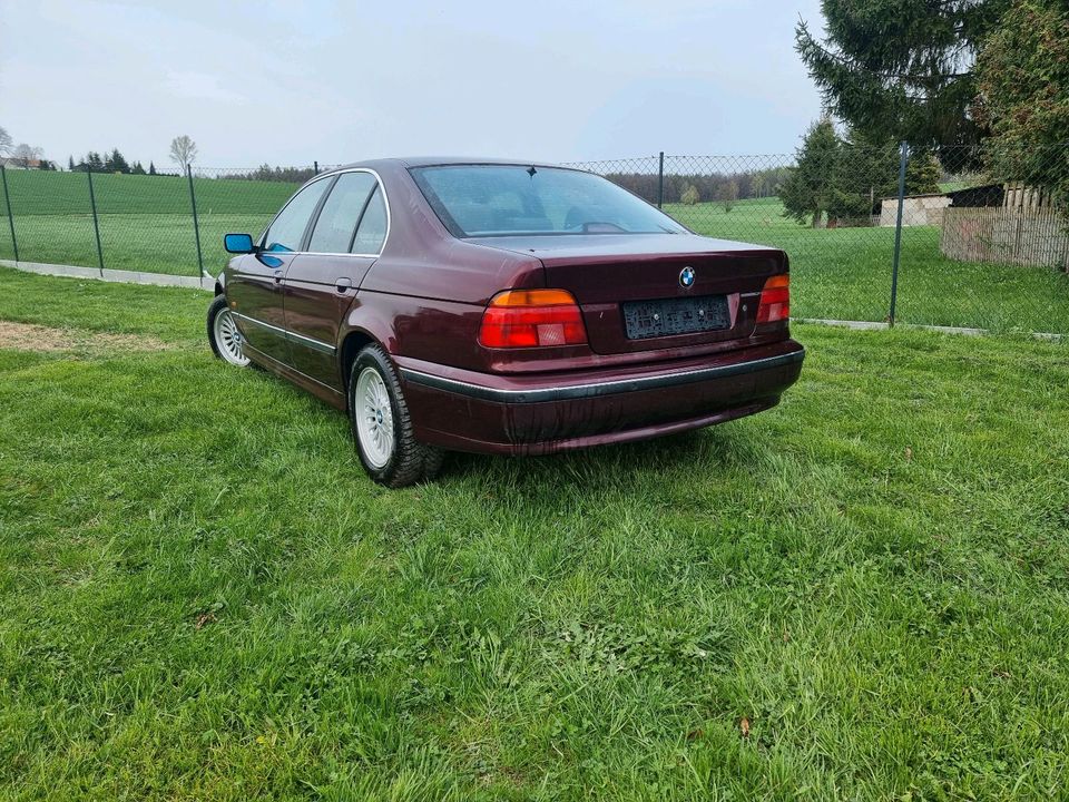 BMW E39 520i BJ97 110KW/150PS Liebhaberfahrzeug Youngtimer in Langenbernsdorf