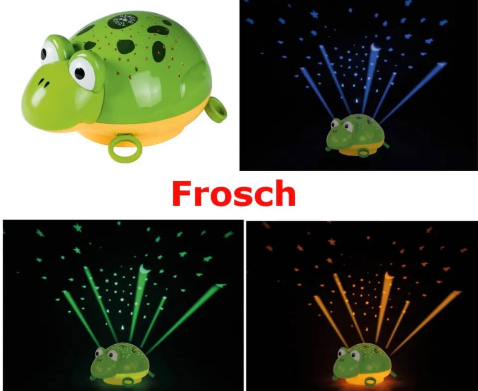 Schlaflicht Frosch Projektor Sternenhimmel in Fuldatal