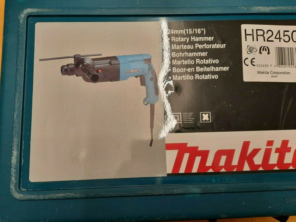 Makita Leerkoffer für Bohrhammer 2450 FT in Sulzbach-Rosenberg