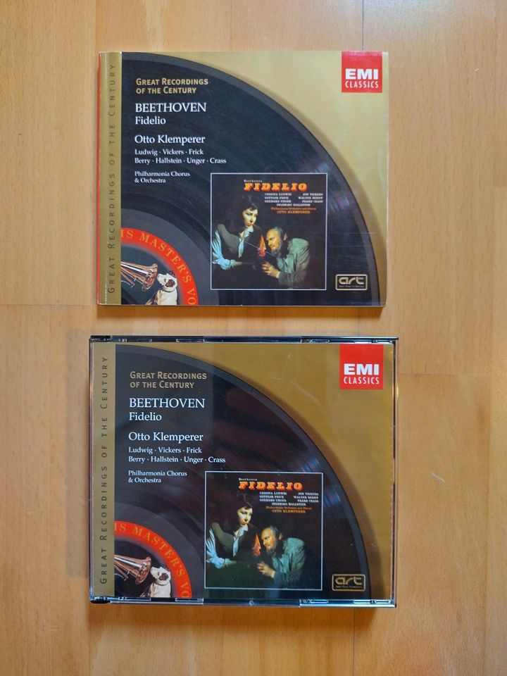 Beethoven: Fidelio - Otto Klemperer. 2-CD Box -Set. EMI. Neu in Neustadt an der Weinstraße