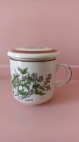 Vintage Teetasse Thymian Keramik Deckel sieb Englisch Rostock - Stadtmitte Vorschau