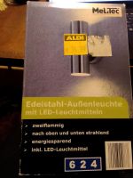 Edelstahl - Außenleuchte mit LED - Leuchtmitteln Sachsen-Anhalt - Halle Vorschau