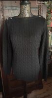 Original Ralph Lauren Zopfmuster Pullover schwarz Berlin - Mitte Vorschau