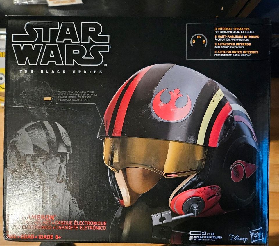 ✨️STAR WARS POE DAMERON BLACK SERIES HELM NEU OVP✨️ in Berlin