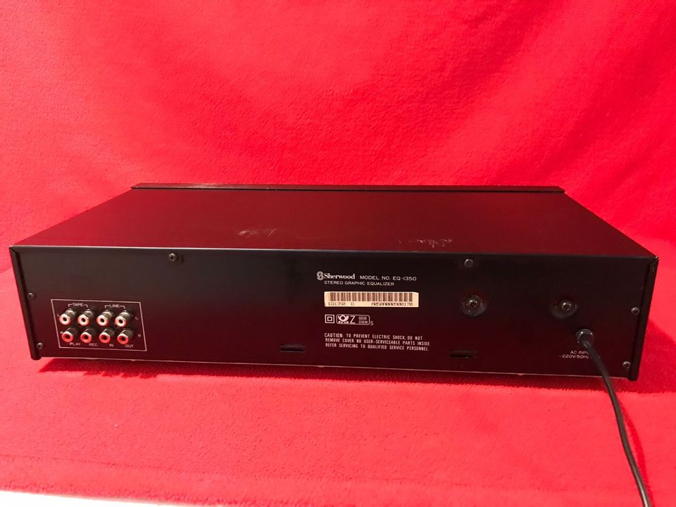 Sherwood EQ-1350 Equalizer 2x9 Band Spectrum Hi-Fi Stereo in Essen