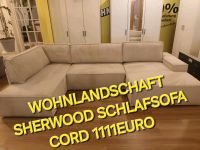 Wohnlandschaft SHERWOOD XXL Schlaffunktion beige neu ausstellung Hessen - Gießen Vorschau