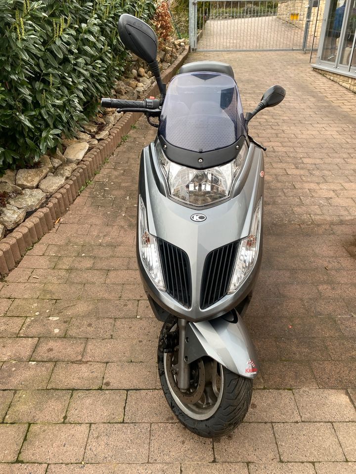 Kymco Yager GT 125 Roller 1. Hand in Helmstadt