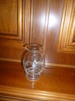 Glas Vase Vintage mit geschliffenem Blumenmuster Nordrhein-Westfalen - Paderborn Vorschau