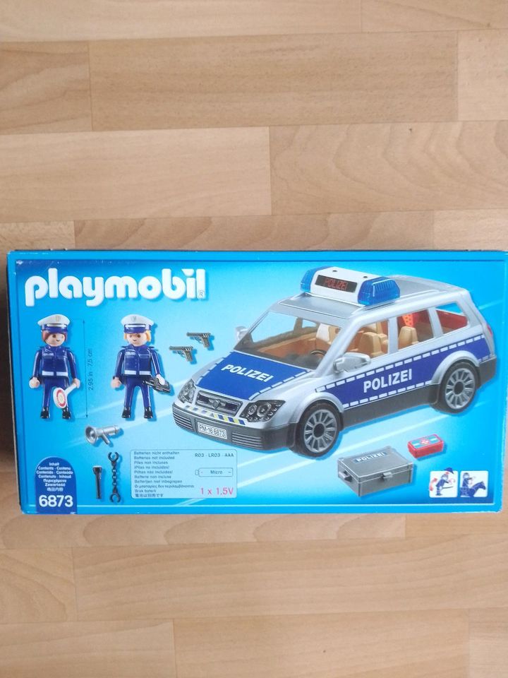 Playmobil Set 6873 Polizei-Einsatzwagen komplett in Leer (Ostfriesland)