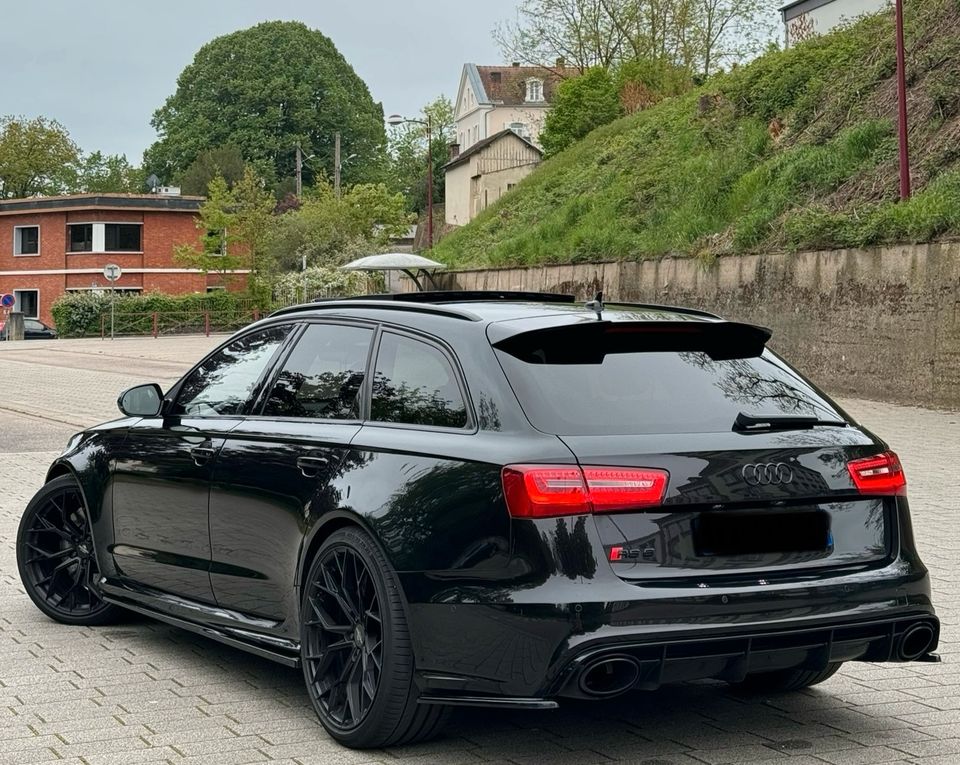 Audi RS6 black, édition in Völklingen