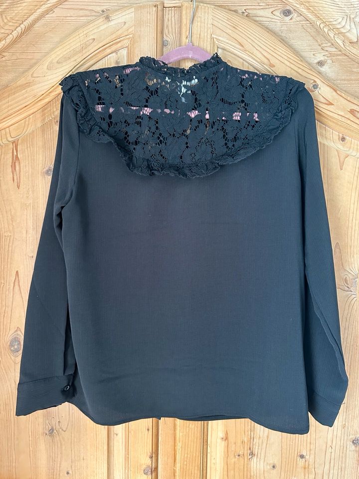 Schwarze H&M Bluse, Gr. 38 in Inzell