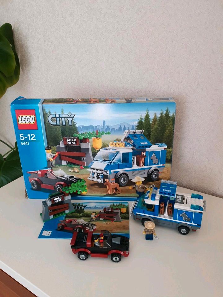 Lego City 4441 Polizeihundetransporter, komplett mit OVP in Langenberg