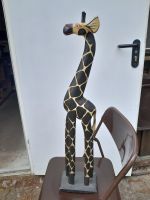 Afrikanische Giraffenfigur, Handarbeit aus Holz. Schleswig-Holstein - Schwedeneck Vorschau