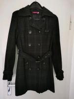 Mantel Trenchcoat schwarz/braun Gr. 38 v. Top Studio Nordrhein-Westfalen - Gelsenkirchen Vorschau