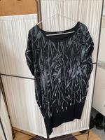 Diesel Longshirt Reißverschluss Print schwarz weis one size Berlin - Reinickendorf Vorschau