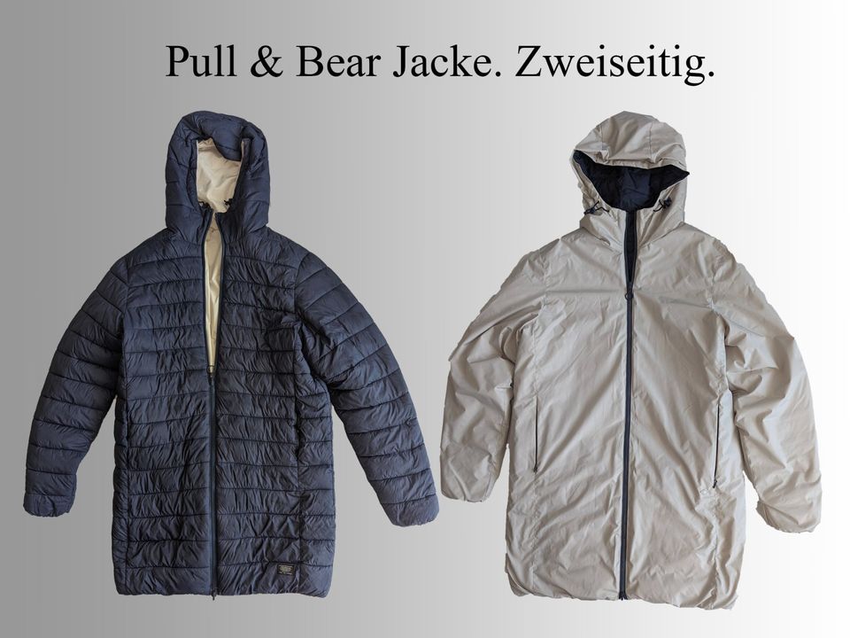 Pull & Bear Herbst / Frühling Jacke. Zweiseitig. in Stuttgart