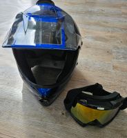 Q-Tech BMX/Motocrosshelm mit Brille,Größe L!! Bayern - Eckental  Vorschau