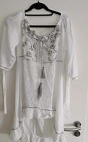 Tred Tunika Shirt Gr 1 weiß Pailletten Nordrhein-Westfalen - Herten Vorschau
