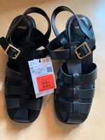 Damen Leder Sandalen, Gr. 39, neu mit Etikett Düsseldorf - Lichtenbroich Vorschau