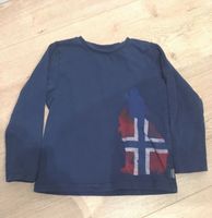 Jakoo Langarm-Shirt dunkelblau Norwegen/Wolf Gr.116/122 Niedersachsen - Göttingen Vorschau