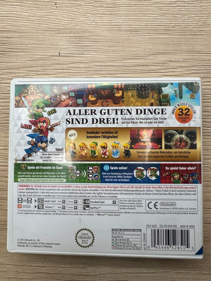 The Legend of Zelda Tri Force Heroes für 3DS in Iserlohn