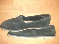 Schwarze Lederslipper echt Leder 41 von 5th Avenue wenig getragen Düsseldorf - Gerresheim Vorschau