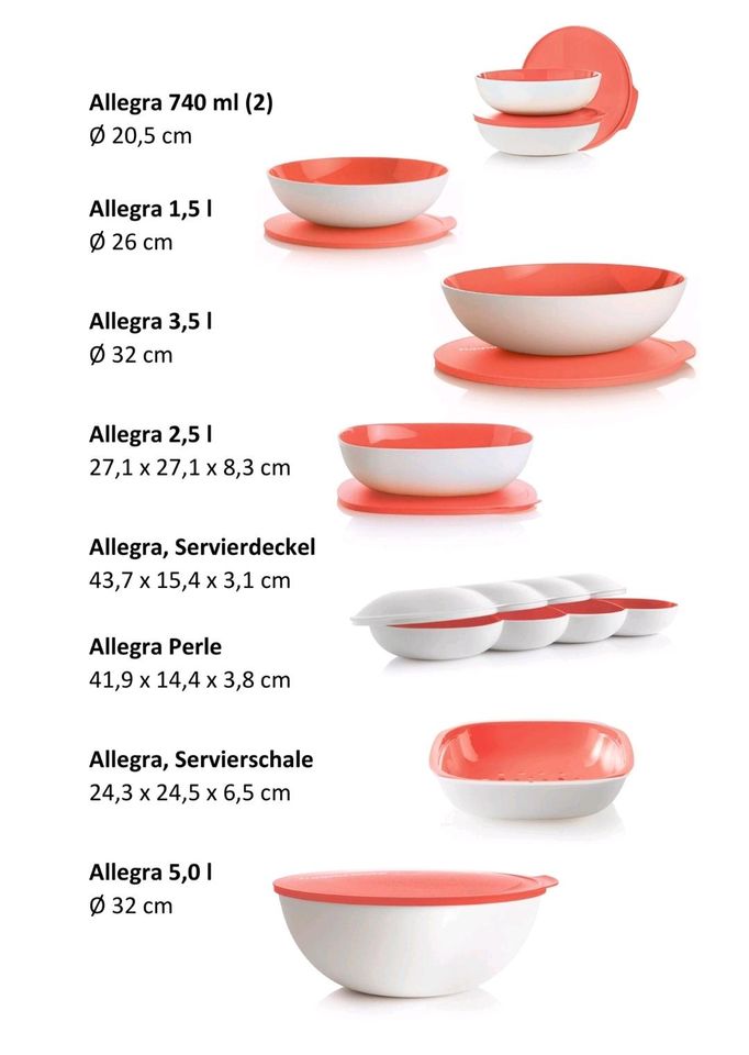 Tupperware Allegra Perle incl. Deckel NEU in Bayern - Horgau | eBay  Kleinanzeigen ist jetzt Kleinanzeigen