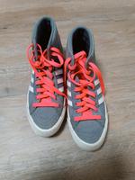 Adidas NEO Turnschuhe/ Sneaker, Größe 36,5, grau-pink Bayern - Schorndorf Vorschau
