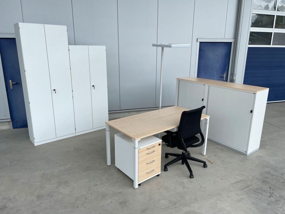 Büromöbel Set Steelcase Ahorn Schreibtisch Bürostuhl KK10417 in Berlin